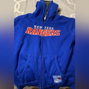 New York Rangers NHL zip up hoodie